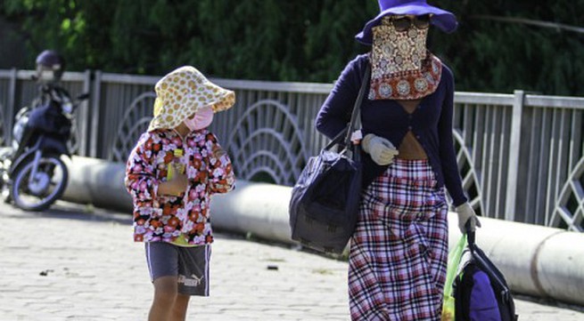 40°C hot spell to bake Hanoi this weekend