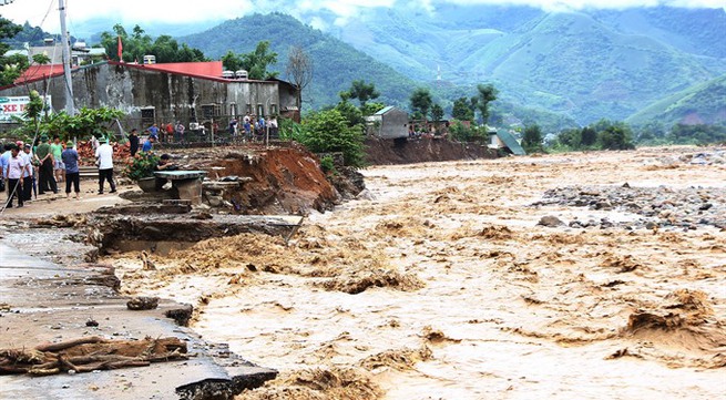 Dozens dead, missing in flash floods in the north