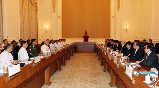 Vietnam, Myanmar agree on comprehensive cooperative partnership