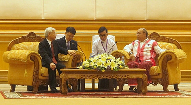 Party leader: Parliamentary ties important to Vietnam-Myanmar relations