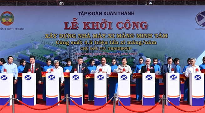 Binh Phuoc builds 4.5m tonne cement factory