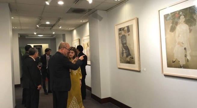 Vietnamese paintings on show in US