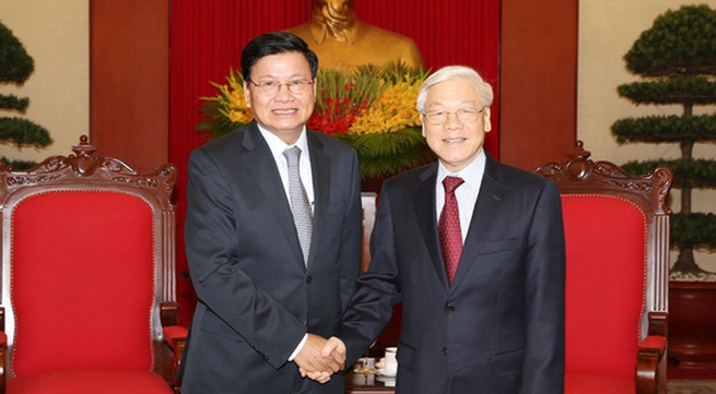 Vietnam, Lao upbeat about growing ties