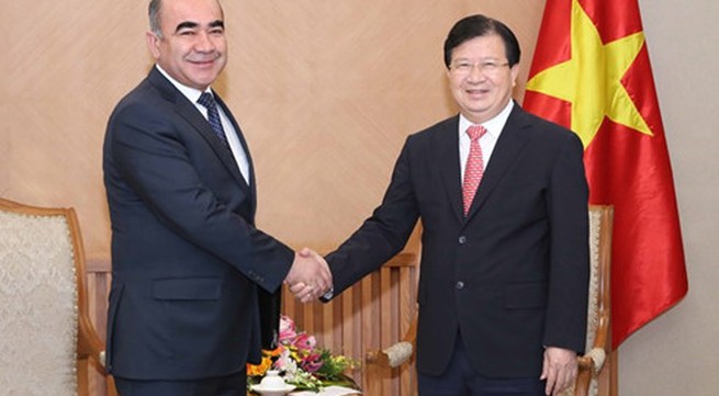 Enhanced co-operation with Uzbekistan