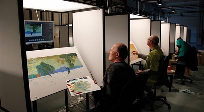 Painted film about Van Gogh to be screened in Vietnam