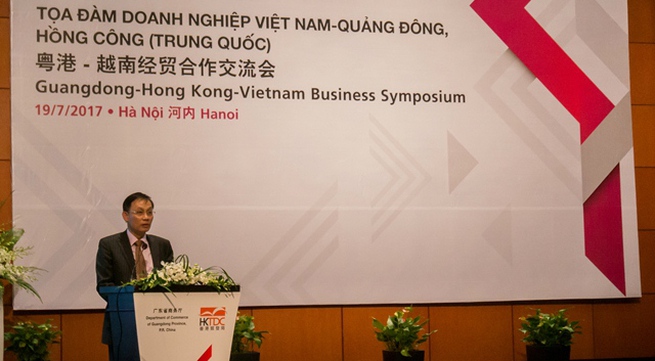 Trade co-operation with Hong Kong & Guangdong (China)