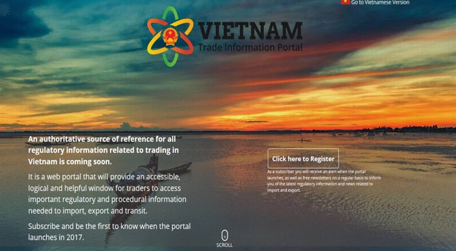 Vietnam trade website launched