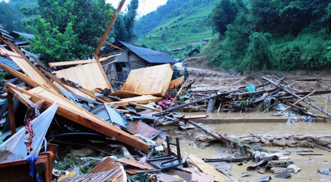 Severe flash flood hits Mu Cang Chai