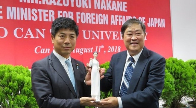 Japan commits to supporting Can Tho University