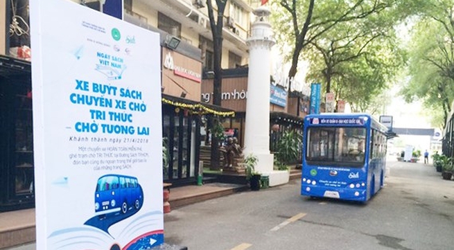 Book bus launched in Ho Chi Minh City