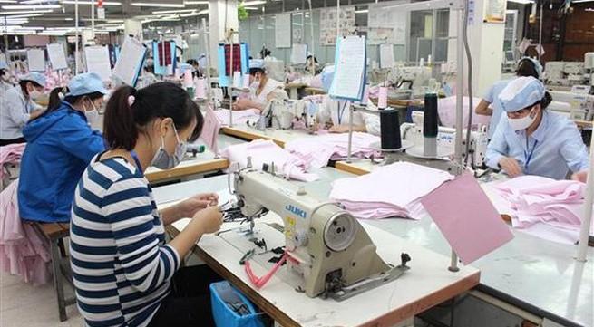Textile-garment exports hit US$19.4 billion in eight months