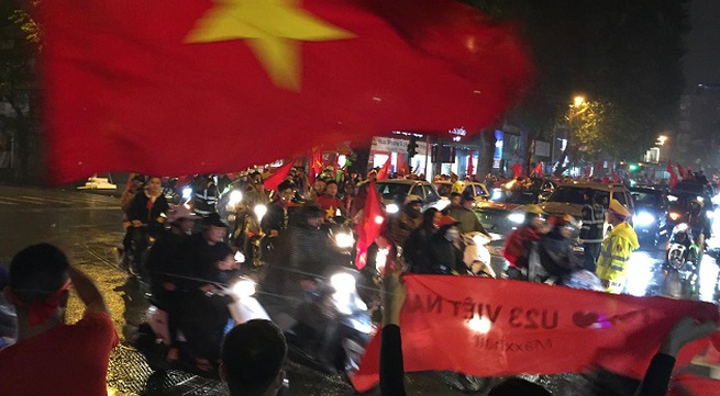 Vietnam U23, the victors in the hearts of millions of Vietnamese fans
