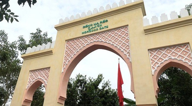 Gate renovated to strengthen Vietnam-Morocco friendship