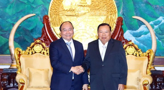 Vietnamese Prime Minister meets with Laos’ Party, parliamentary leaders