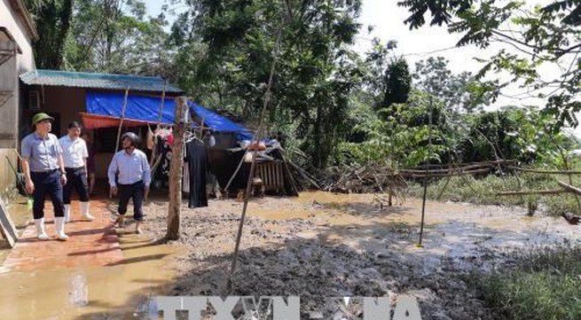 Thanh Hoa supports flood-hit residents after storm