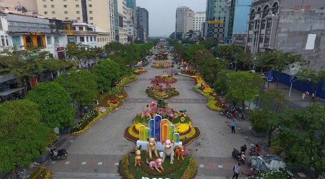Nguyen Hue Flower Street 2018 opens in HCM City