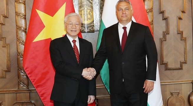 Party leader concludes Hungary visit