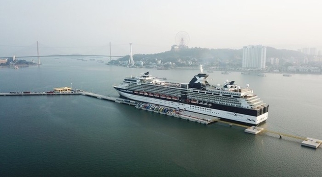 Ha Long International Cruise Port welcomes first cruise ship