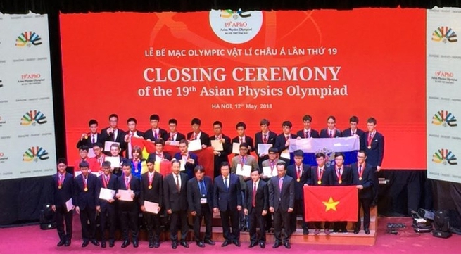 Asian Physics Olympiad concludes in Hanoi