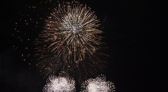 Fireworks light up Ho Chi Minh City sky on National Day