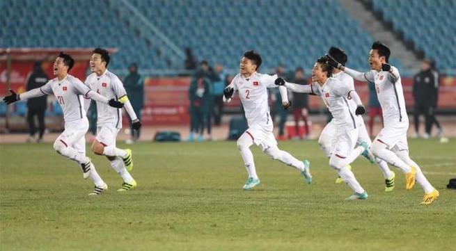 Vietnam win semifinal against Qatar in AFC U23 Championship