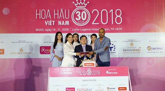 Vietjet named transport sponsor of Miss Vietnam 2018