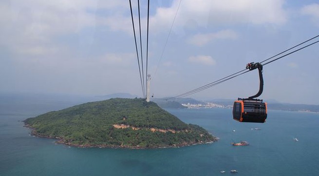 Kien Giang launches world's longest cable car route