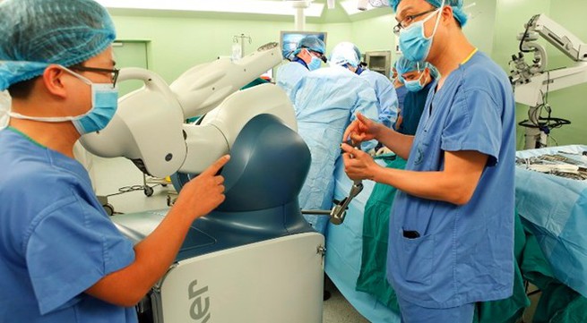 Success rate of robotic surgeries reaches 99%