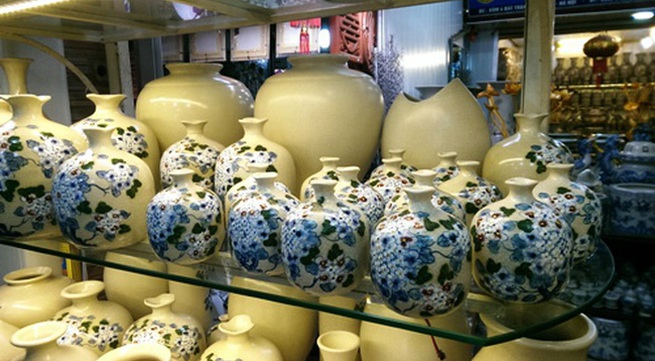 Bat Trang’s golden ceramics