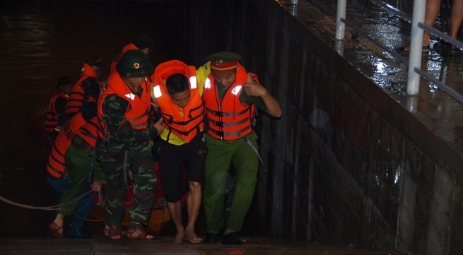 Hoa Binh lake emergency response drill held