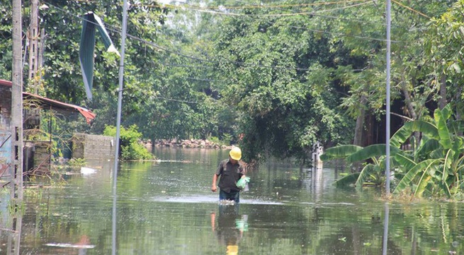 Measures for flood response in Hanoi suburbs