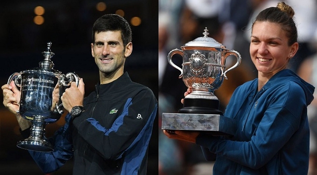 Djokovic and Halep named 2018 ITF World Champions
