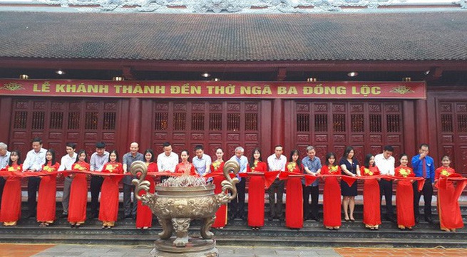 Dong Loc T-junction Temple opened