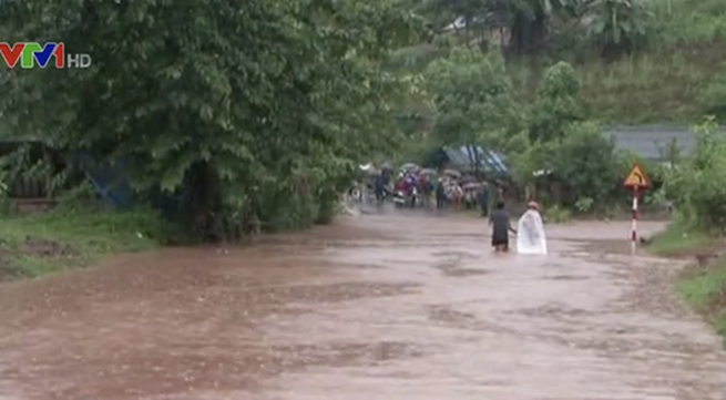 Dien Bien province evacuates nearly 700 students due to heavy rains
