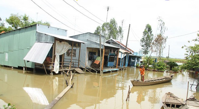 Mekong delta to witness higher floods