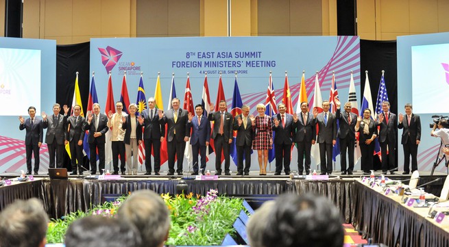 EAS Foreign Ministers Meeting agrees to reinforce marine cooperation