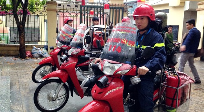 Fire bikes to the rescue in Hà Nội’s small alleys
