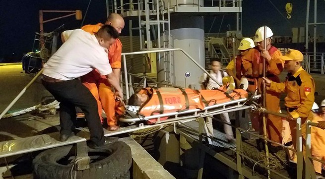 Filipino crewmember suffers heart attack at sea, saved