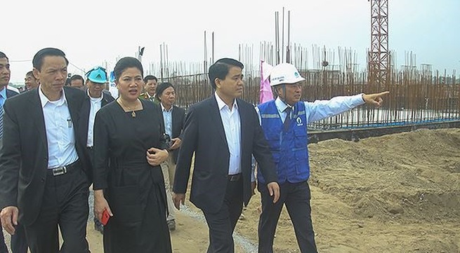 Hà Nội boosts construction of water treatment plant