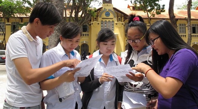 Original data of high school exam in Sơn La deleted