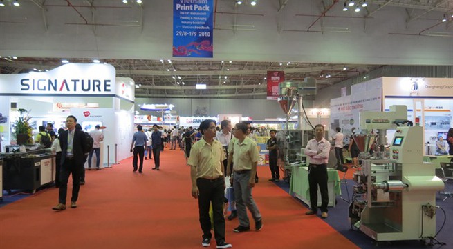 Printing, packaging, food processing exhibition opens in HCM City