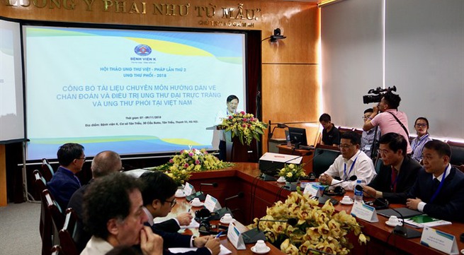 Vietnamese and French health experts gather to discuss lung cancer in Hà Nội