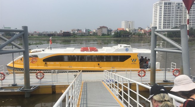 Water-bus services prove popular in HCM City