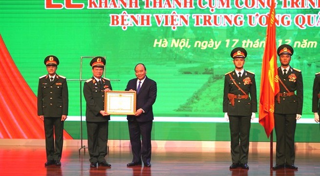 108 Military Central Hospital receives honour from PM