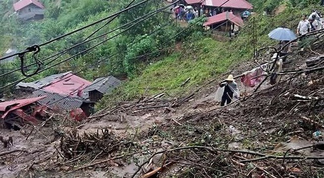 Lai Chau landslide kills 6 people