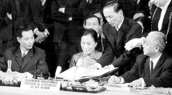 45th anniversary of Paris Peace Accords signing