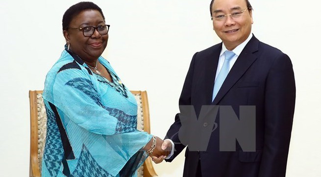 Liberia ties boosted