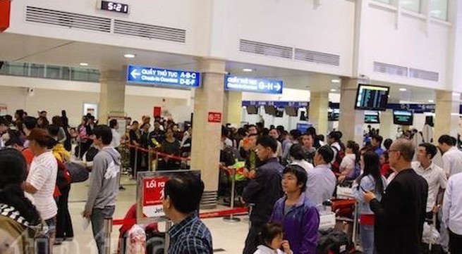 Passengers via Tan Son Nhat airport to rise 25 percent during Tet