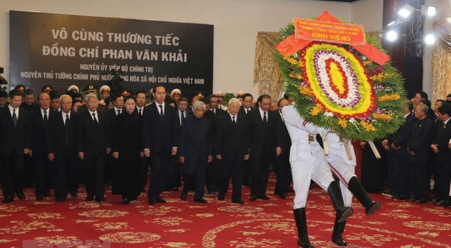 State Funeral of former Prime Minister Phan Van Khai takes place in HCMC