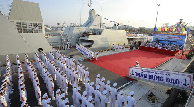 Ceremony for Gepard 3.9 frigates